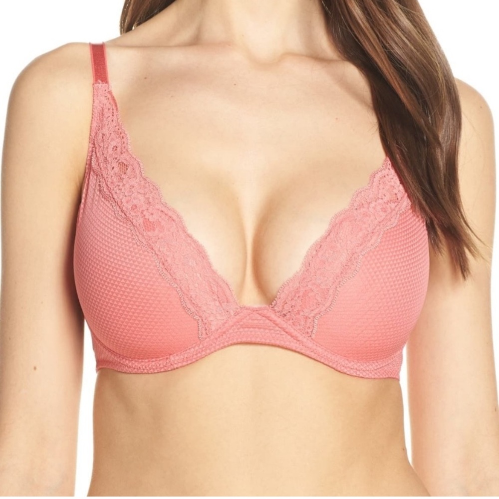 New Passionata by Chantelle brooklyn bra pink Grapefruit 34C
